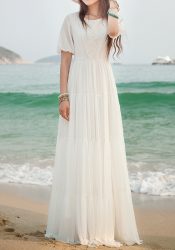 white out maxi beach dress trend 2020 لباس ساحلی